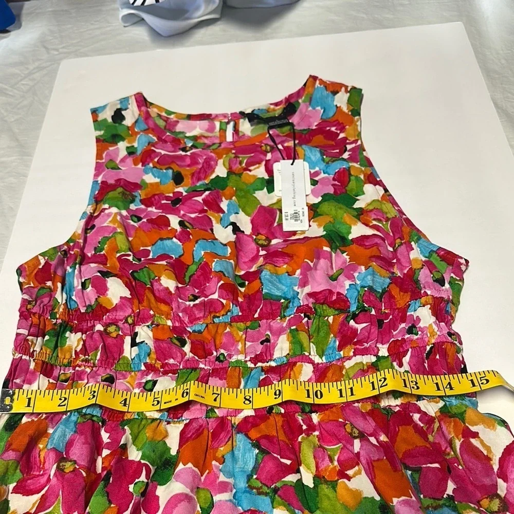 Sanctuary Pink Red Sleeveless Sundress Resort Wear